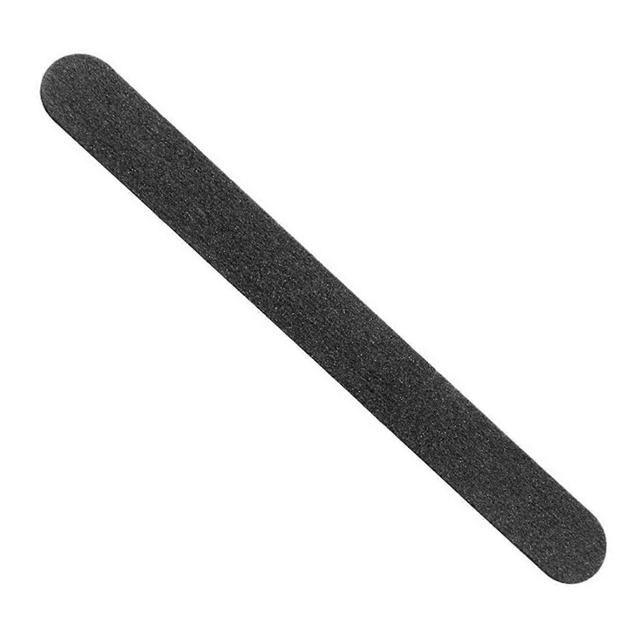 Introducing the eurostil black american nail file 180mm - pack of 50: professional beauty essentials on Productcaster.