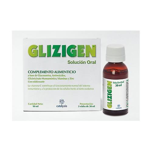 Catalysis Glizigen oraaliliuos 3 injektiopulloa 30 ml on Productcaster.