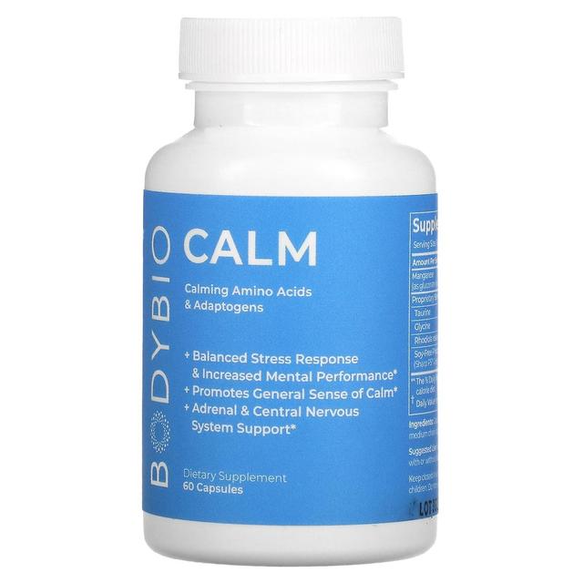 BodyBio, Calm, 60 cápsulas on Productcaster.