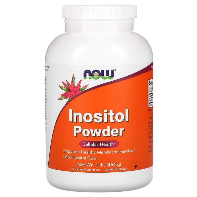 NOW Foods, Inositol Powder, 1 lb (454 g) on Productcaster.