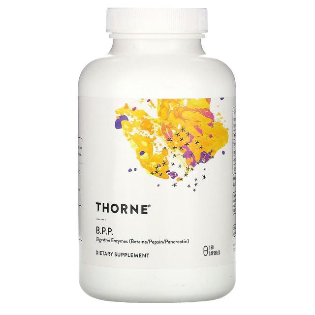 Thorne Research, B.P.P., (Betaine/Pepsin/Pancreatin), Digestive Enzymes, 180 Capsules on Productcaster.