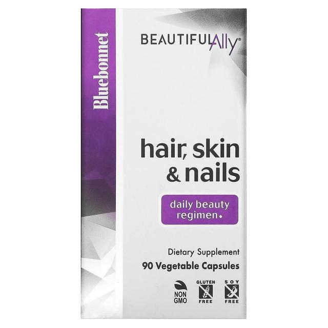 Bluebonnet Nutrition, Beautiful Ally, Hair, Skin & Nails, 90 Vegetable Capsules on Productcaster.