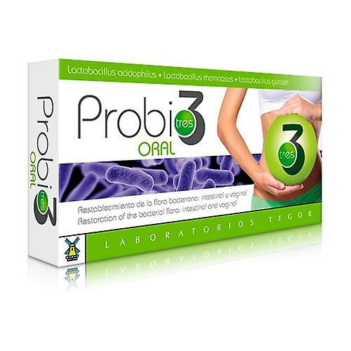 Tegor Probio3 oral 40 capsules on Productcaster.