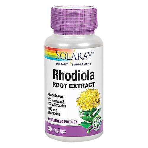 Solaray Rhodiola Wurzelextrakt,100 mg,30 Kapseln (3er Packung) on Productcaster.