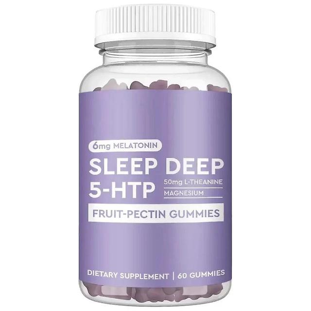 Melatoniini Unilääkkeet Sleep Health Gummies Karkki lievittää stressiä Paranna unta 1kpl on Productcaster.