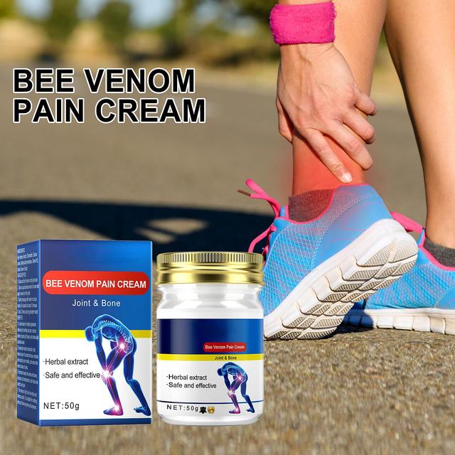 Frusde Bee Venom Joint Care Cream, Bee Venom Joint &; Bone Care Cream, Uusi-Seelanti Bee Venom Professional Care Gel Joint Relief Cream 3pcs on Productcaster.