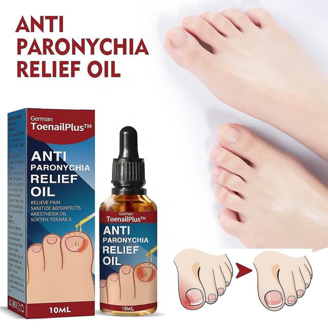 Anti-paronychia Relief Oil, Soft And Bright Nail Repair, Inlay And Thickening Type Gray Nail Groove Care Oil 10ml Kr on Productcaster.