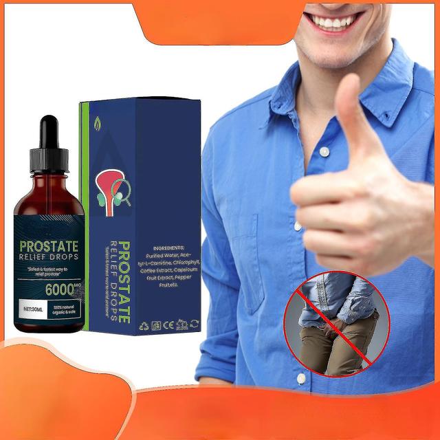 Prostate Treatment Drops, Prostate Pain Relief Drops, Prostate Health Support Supplement, Herbal Enhancement Supplements For Men 1pcs on Productcaster.