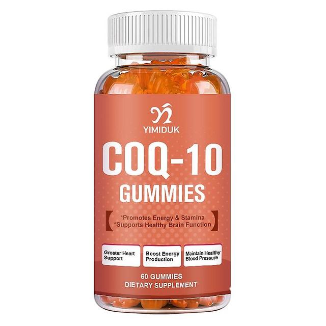 Sofirn COQ10 Coenzyme Q10 Zinc Gummies, Vitamin B3 Supports Heart & Blood Vessels Health and Cellular Energy Production Liver Detox 1 Bottles on Productcaster.