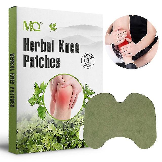 Knee Plaster Sticker Wormwood Extract Knee Pain Joint Ache Relief Patches Fitness Nutrition Patch Supplements 10pcs 1box on Productcaster.