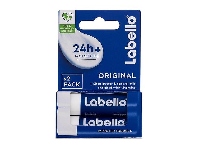 Labello - Original 24h Moisture Lip Balm Duo - Unisex, 2x4.8 g on Productcaster.