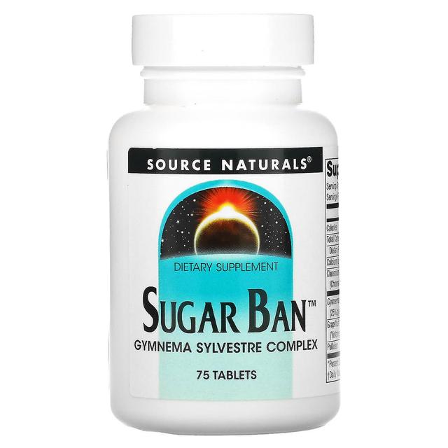 Source Naturals, Sugar Ban, 75 Tablets on Productcaster.