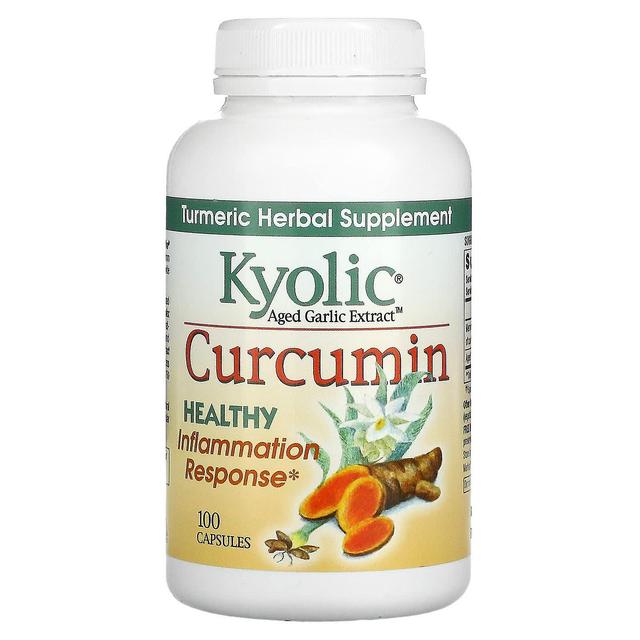 Kyolic, Verouderd knoflookextract, curcumine, 100 capsules on Productcaster.