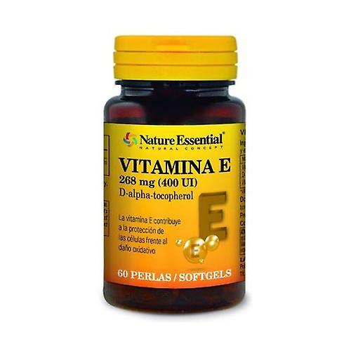 Nature Essential Natural vitamin e 400ui 60 softgels on Productcaster.