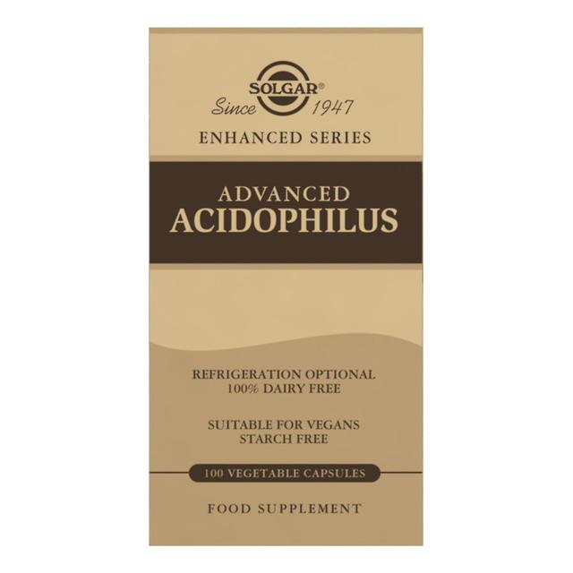 Solgar acidophilus avançado 100% livre de laticínios 100's on Productcaster.