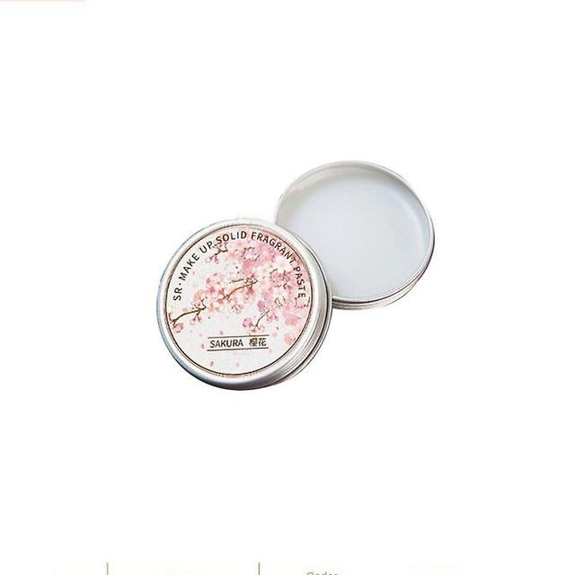 Women Solid Perfume Long-lasting Lotus Rose Fragrances Fresh And Elegant Female Solid Sakura on Productcaster.