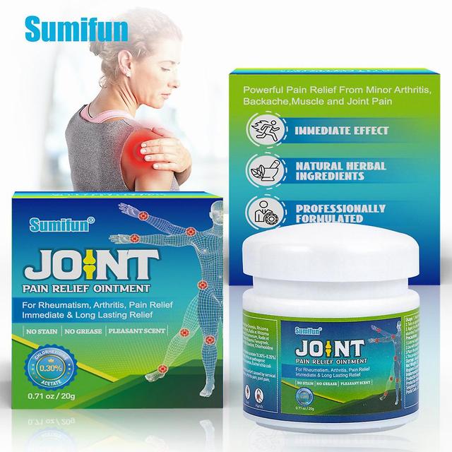 1/2pcs 20g Pain Relief Joint Care Cream Neck Shoulder Waist Leg Care Cream 1Pc on Productcaster.