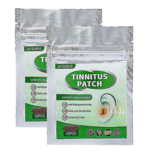 12/24/48pcs Tinnitus Patch Chinese Herbs Treat Deafness Protect Hearing Sticker 24pcs in 2 bags on Productcaster.