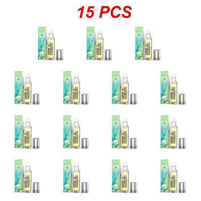 1~15pcs Pheromone Body Oil For Women 10ml Attracting Men Scent Roll-on Essential Oil Party Alluring Men Romance For Style A 15pcs on Productcaster.