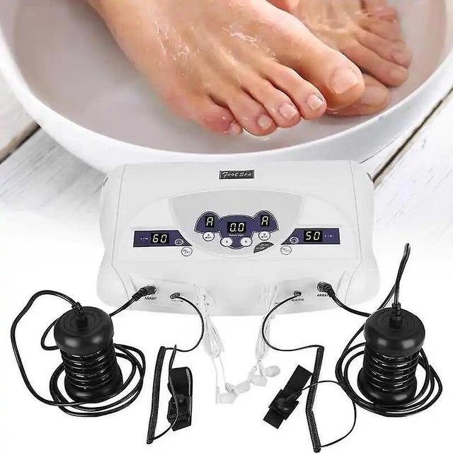 Lääketieteellinen Dual Ionic Cleanse Detox Machine Ionic Detox Jalka Spa Salon Cleanse Machines Jalkakylpy Hydrogen Detox Machines Cell Aqua on Productcaster.