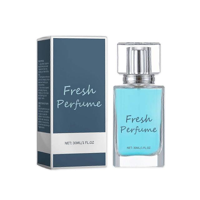 unbrand Fresh Amberwood Perfume Long-Lasting Fresh Elegant Amber Perfume 30ml Blue on Productcaster.