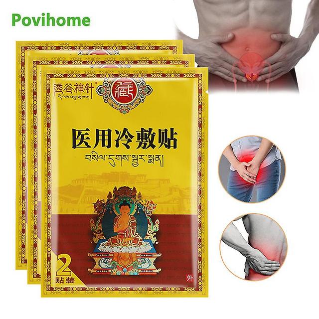 Qian 6pcs Man Prostatitis Treatment Patch Medicine Navel Paste Prostate Urinary Strengthen Kidney Body Health Care Medical Plaster 6pcs in 3bags on Productcaster.