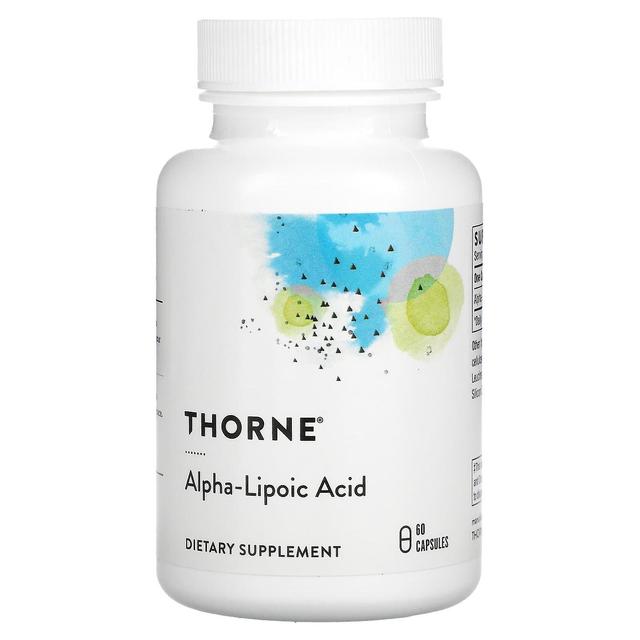 Thorne Research, Alpha-Lipoic Acid, 60 Capsules on Productcaster.