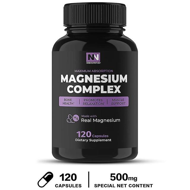 Vorallme hjälper sömn, muskelavslappning och återhämtning för män och kvinnor Mycket absorberbara magnesiumkomplexkapslar 120 Capsules on Productcaster.