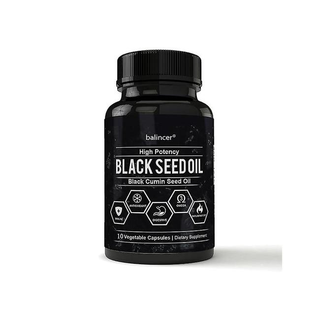 Vorallme Black Seed Oil Capsules - Helps Improve Heart Health, Stomach Health, Lower Blood Pressure, Aid Breathing, Lose Weight 10 count-1 bottle on Productcaster.