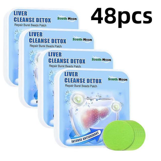 Liver Detox Sticker Cleansing Improves Digestive Relief Fatigue Stress Prevent Cirrhosis Disease Growth Fatty Liver Cure Patches 48pcs on Productcaster.