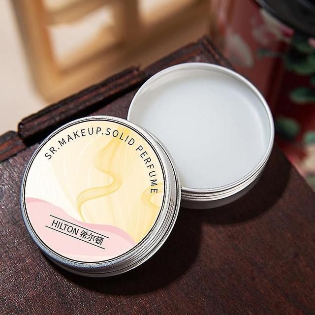 Chinese Women Solid Perfume Portable Solid Balm Long-lasting Fragrances Fresh And Elegant Female Solid Perfumes Hilton on Productcaster.