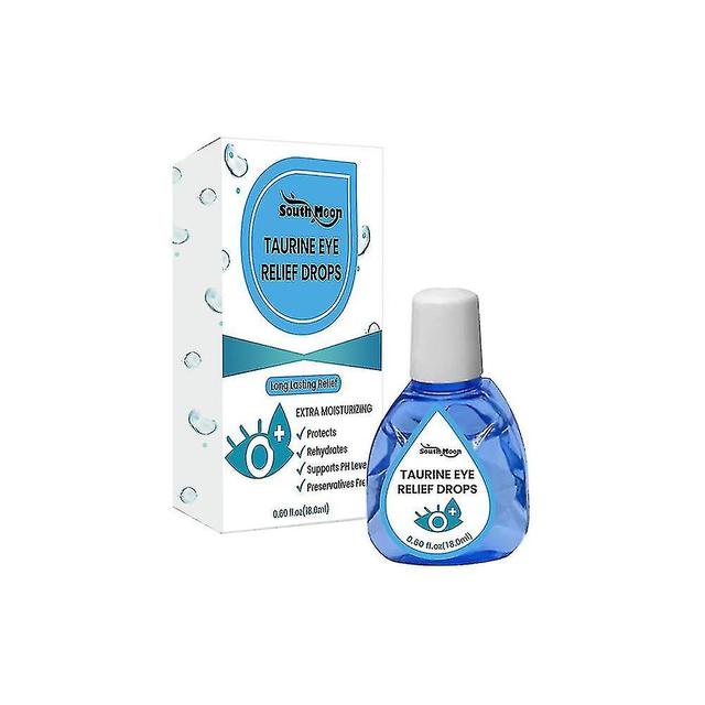 Woosien Taurine Eye Relief Drops 18ml - Soothing Eye Care Fluid For Fatigue Relief - Improve Vision In 3-4 Weeks on Productcaster.