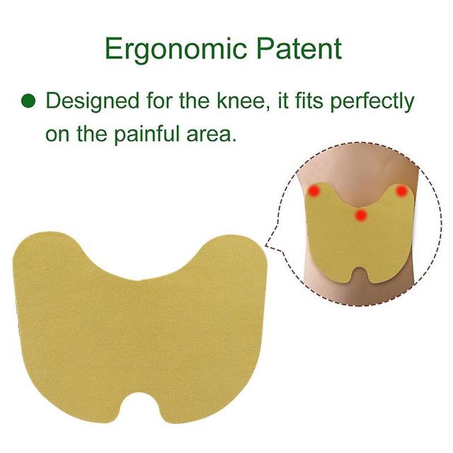 Qian 6/12/24pcs Ajenjo Rodilla Articulación Parche analgésico para la artritis de rodilla Articulaciones reumatoides Alivio del dolor Extracto de y... on Productcaster.