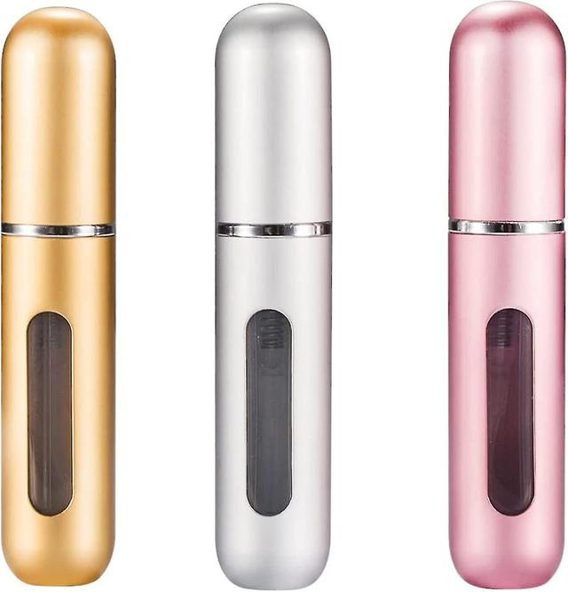 Szcxdz Perfume Atomiser, Pack Of 3, 5 Ml, Refillable Empty Travel Perfume Atomiser, Refillable Perfume Bottles, Mini Portable Spray Bottle on Productcaster.