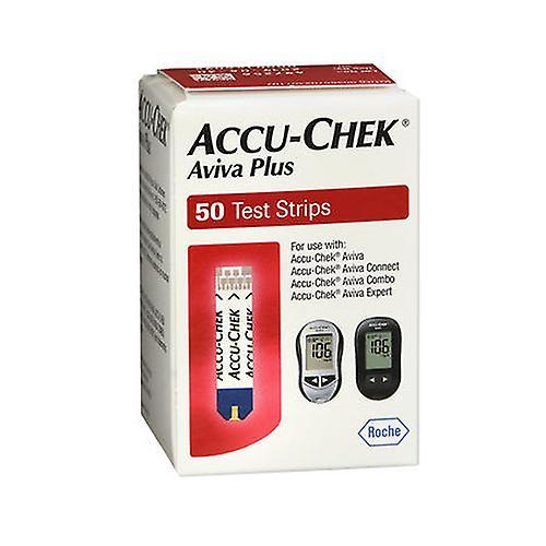 Testovacie prúžky Accu-Chek Aviva Plus, počet 50 kusov (1 balenie) on Productcaster.