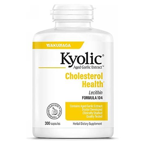 Kyolic A.G.E. with Lecithin Formula 104, 300 Caps (Pack of 2) on Productcaster.