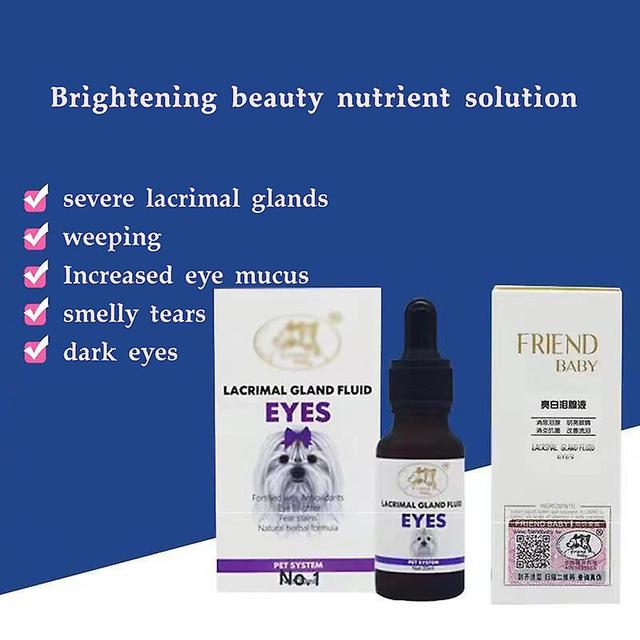 Rion Bright White To Remove Tears Cat Dog Teddy Bear Tear Lacrimal Gland Liquid Pet Nutrition Liquid Lacrimal Gland Oral Liquid 20ml on Productcaster.