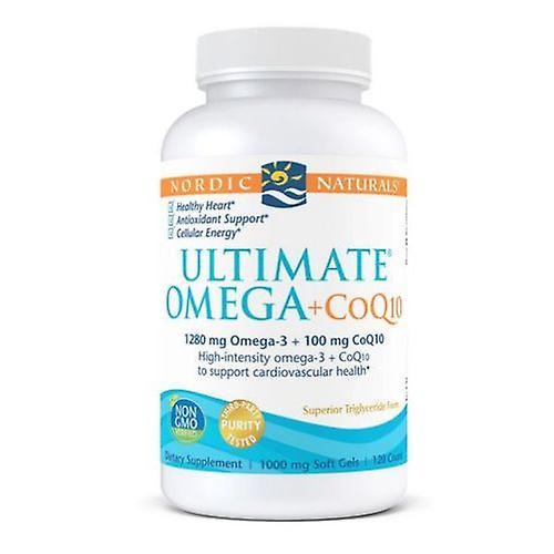 Nordic Naturals Ultimate Omega +CoQ10, 120 Count (balenie po 4) on Productcaster.