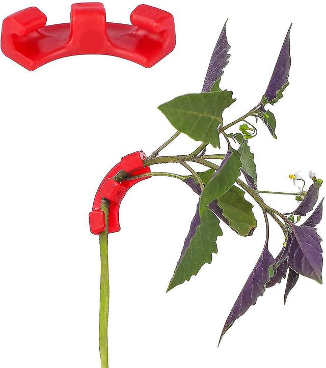 Sszfv 30 Pack 90 Degree Plant Bender Lst Clips Plant Holder Gardening Tool For Low Stress Training Red on Productcaster.