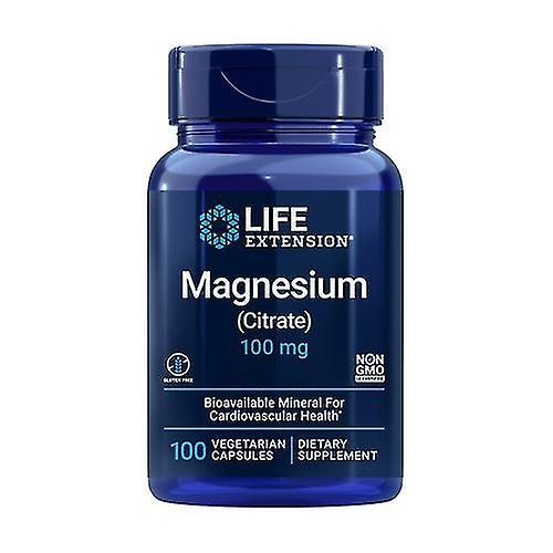 Magnesium Citrat 100 vegetabilske kapsler på 100 mg on Productcaster.