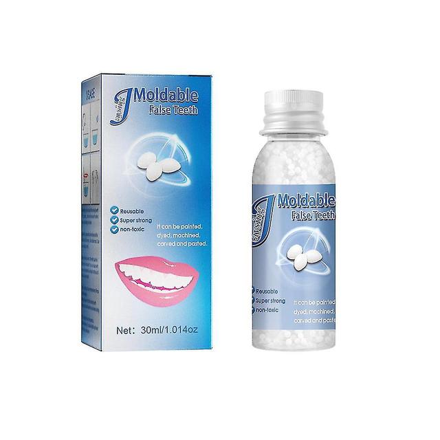 Tooth Repair Granules Temporary Fitting Beads Reusable Moldable False Teeth on Productcaster.