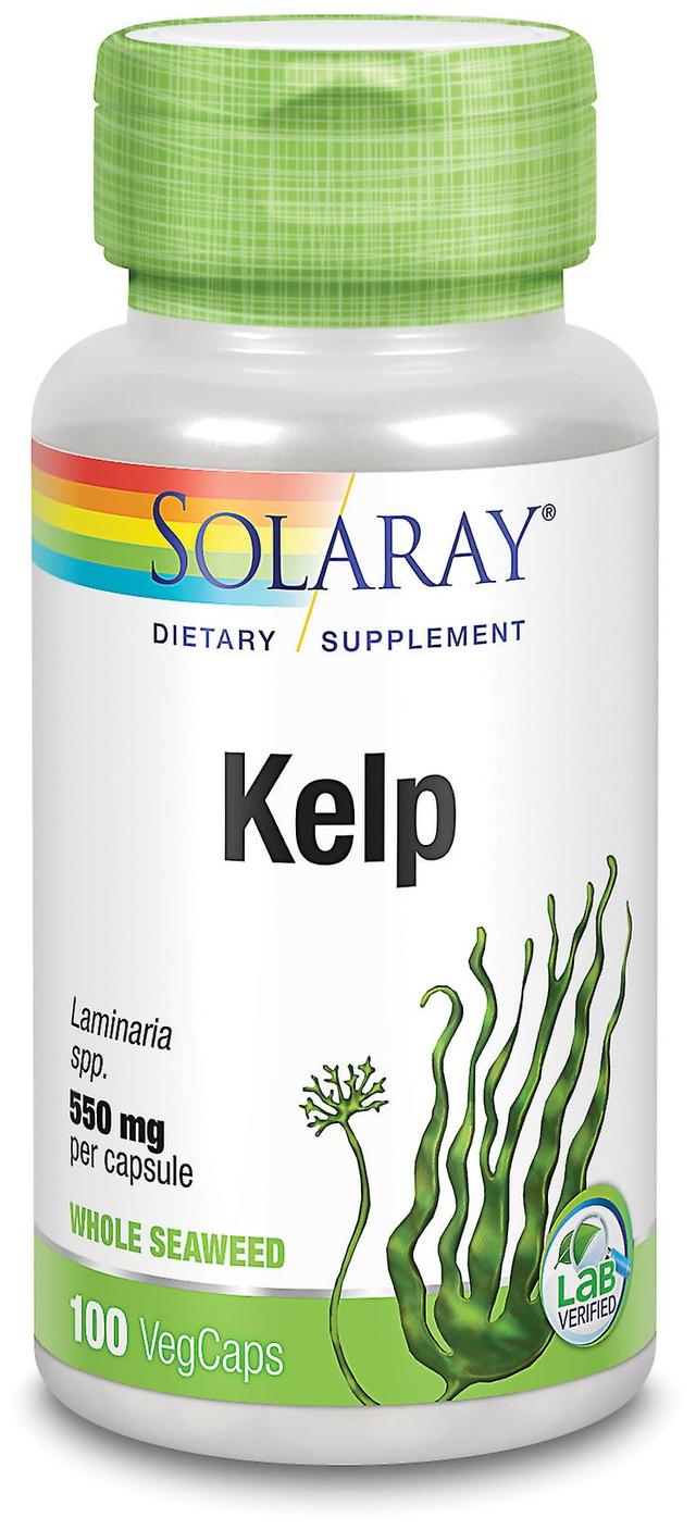 Solaray Kelp 550mg 100 Vegan Kapseln on Productcaster.