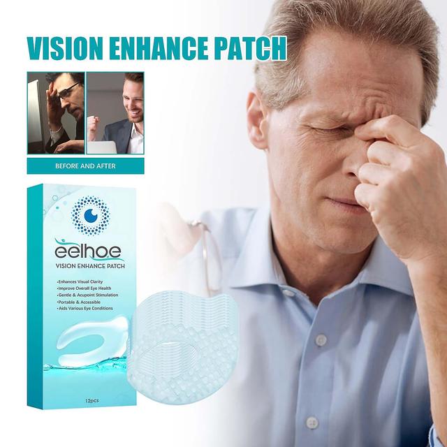 Baodan Vision Enhancement Patch Can Effectively Enhance And Promote Clearer Vision, Eye Fatigue And Dry Vision Blue on Productcaster.