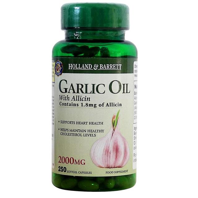 Vorallme Unflavored Garlic Oil Soft Capsules Enhance Immunity 250 Capsules on Productcaster.