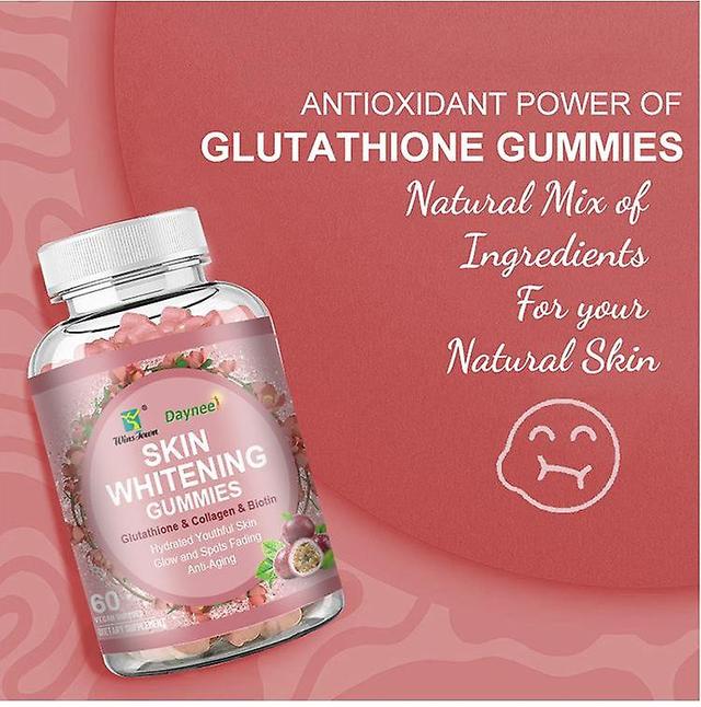 Glutatión Kolagén Proti starnutiu L-glutatión Gummies Doplnok stravy na bielenie pokožky 3PCS on Productcaster.