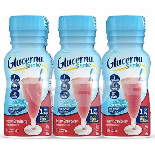 Abbott Nutrition Oral Suppl Glucerna Shake Creamy Strawberry, Count of 1 (Pack of 2) on Productcaster.