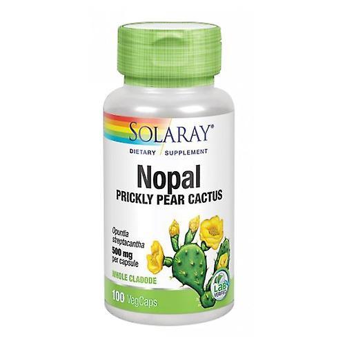 Solaray Prickly Pear Nopal, 500 mg, 100 Caps (Pack of 1) on Productcaster.