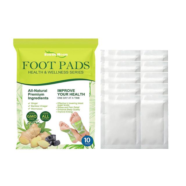 Växtbaserade Detox Foot Patch Body Toxin Deep Cleansing Minska blodsockret Foot Pads on Productcaster.