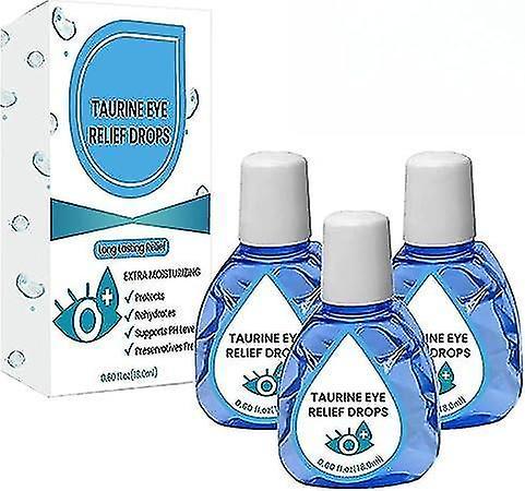 54ml Taurine Eye Relief Drops, Eye Care Fluid, Kalmerende oogdruppels, verlichten oogvermoeidheid visie binnen 3-4 weken B2 on Productcaster.